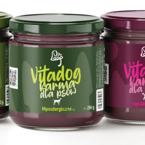 Vitaloop – całe larwy w słoiku, karma uzupełniająca dla psów i kotów